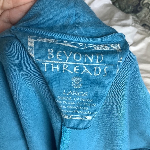 Beyond Threads Pima Cotton Wardrobe Capsule Basic Sleeveless Top Peru - Picture 7 of 11